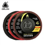 Abrazif fleksib Flap disk 4.5 pous 115 mm