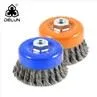 Twisted Stainless Steel Wire Brush Set