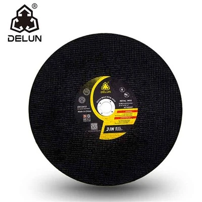 DELUN-wo kalite endistriyèl 355 mm koupe disk